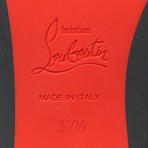 CHRISTIAN LOUBOUTIN OLIVIA SNOW Black Leather - Women's Boots 845-072125 - Picture 8 of 9